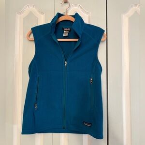Patagonia Synchilla Teal Fleece Vest